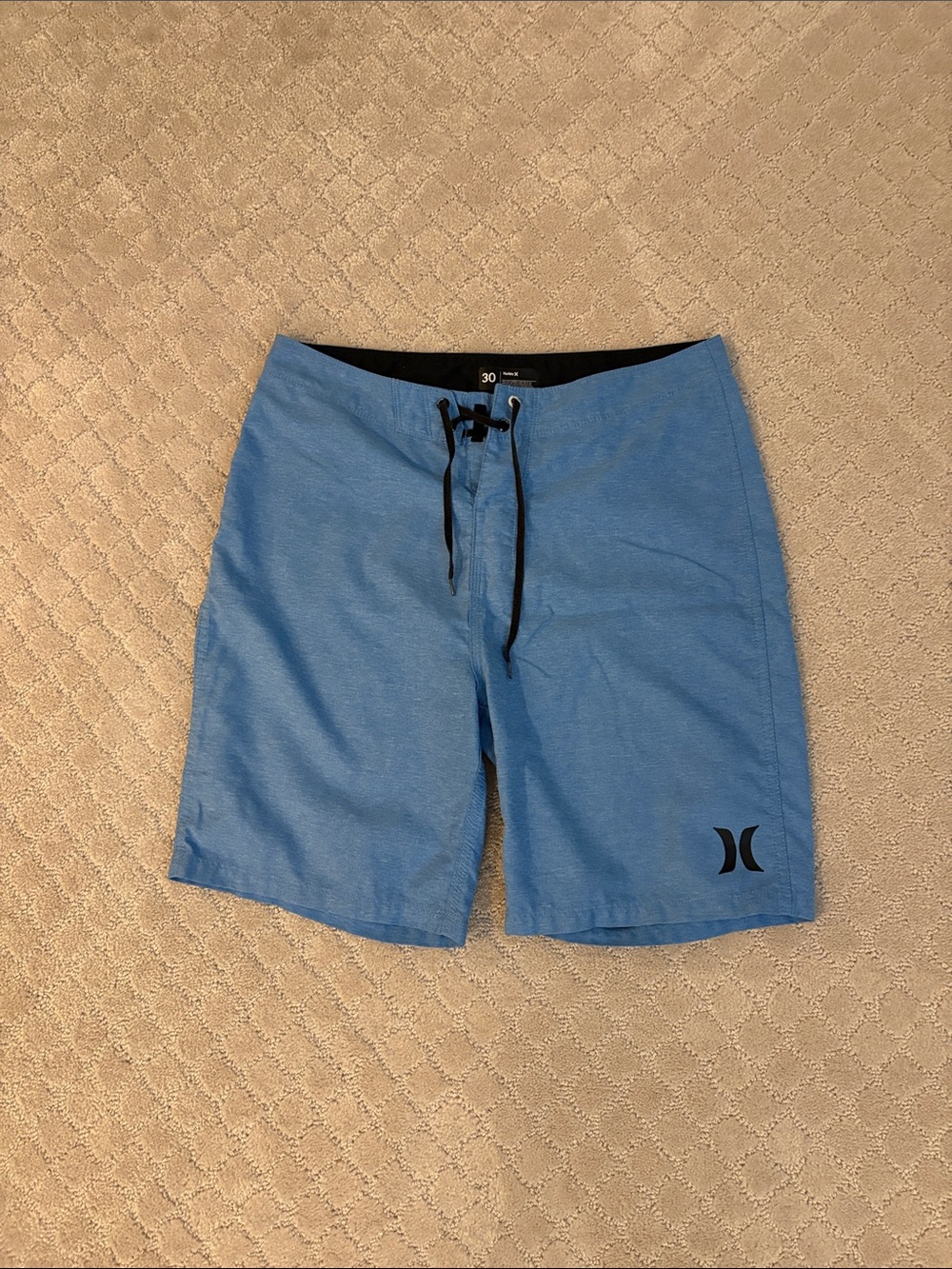 Hurley Men's Sky Blue Swim Boardshorts 30